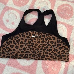 Leopard Print Sports Bra